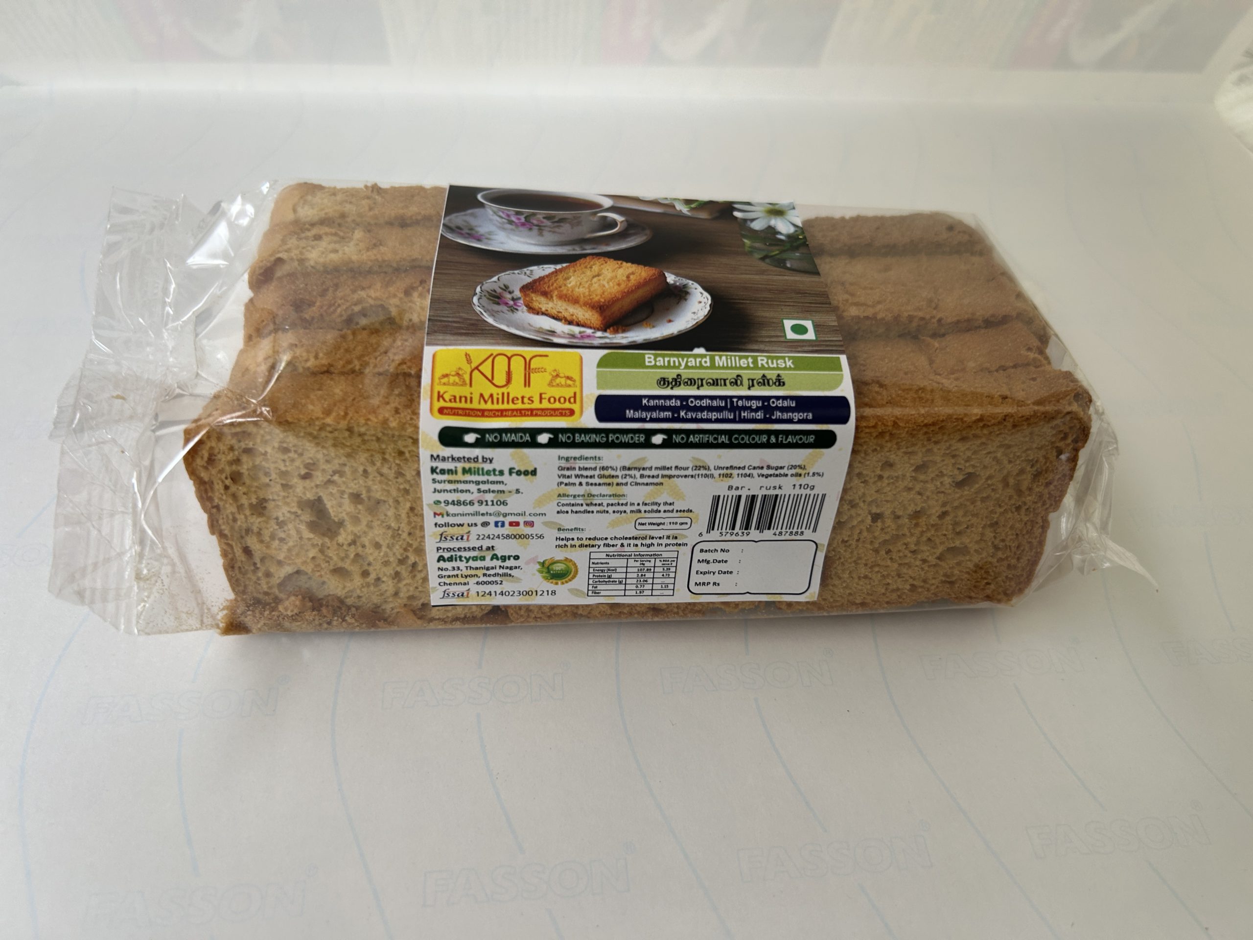 Barnyard 1 (1) Barnyard Millet Rusk