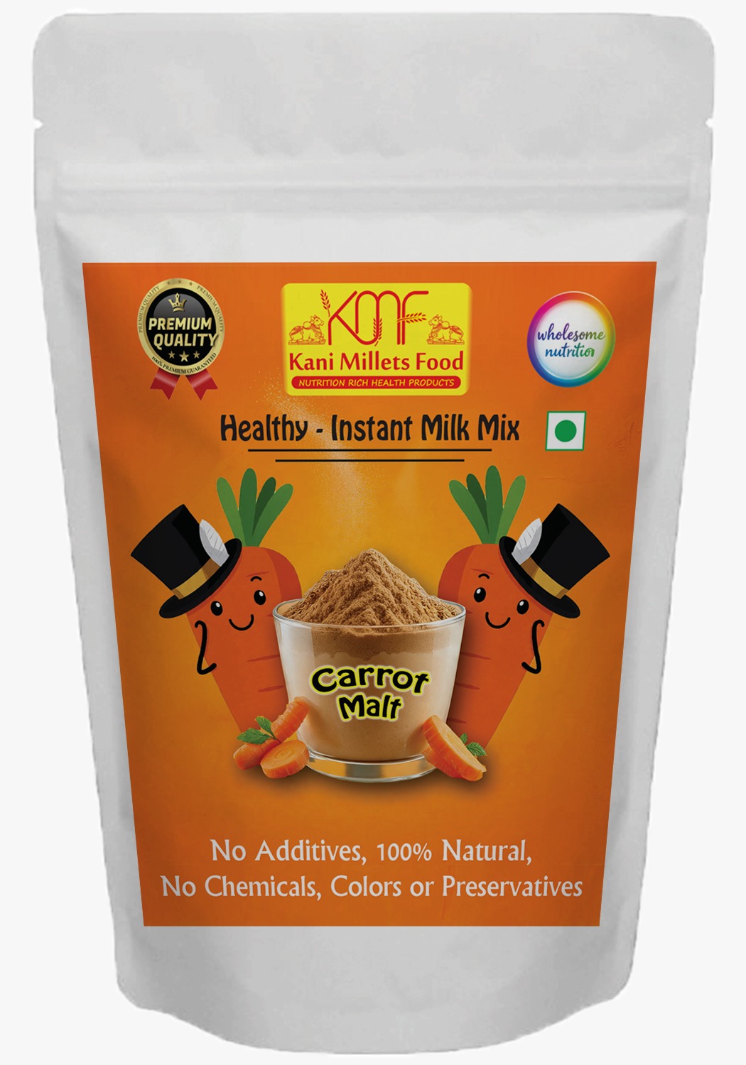 1 Carrot Malt | Nutrition-Rich Instant Mix