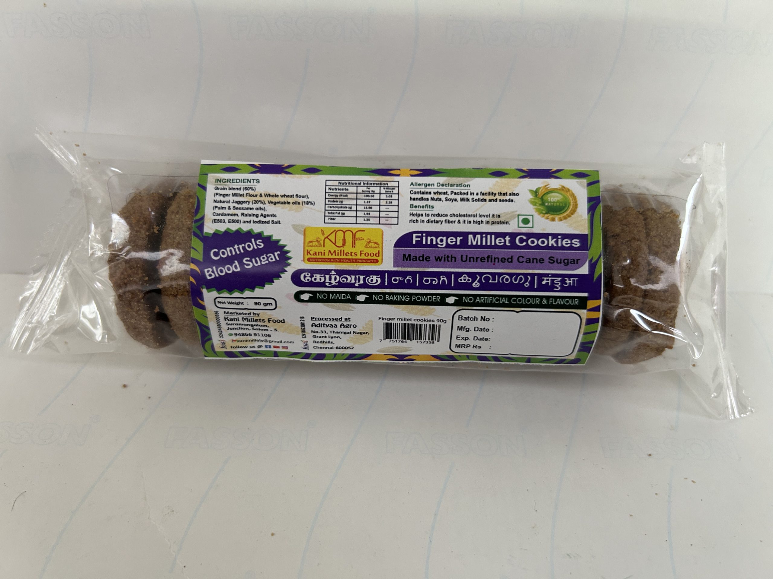 finger1 Finger Millet cookies