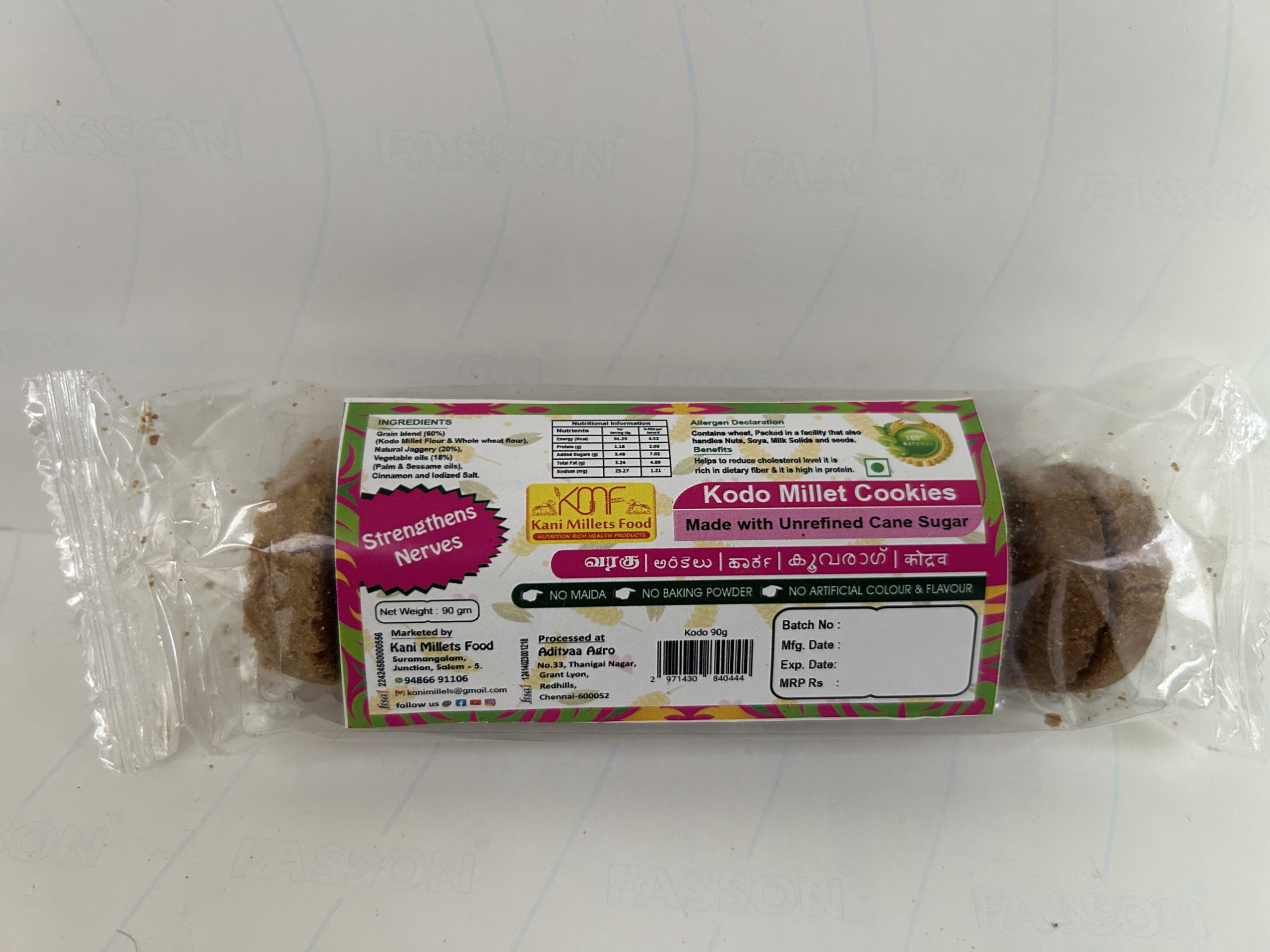 kodo1 Kodo Millet cookies