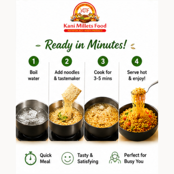 7 Foxtail Millet Noodles-Instant Noodles