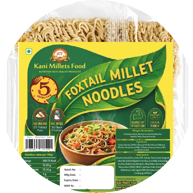 Foxtail Millet Noodles-Instant Noodles